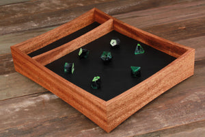 
                  
                    African Mahogany Dice Rolling & Valet Tray
                  
                
