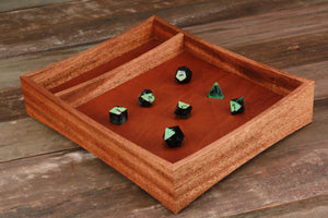 
                  
                    African Mahogany Dice Rolling & Valet Tray
                  
                
